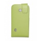 Funda Polipiel Verde Para Huawei U8650
