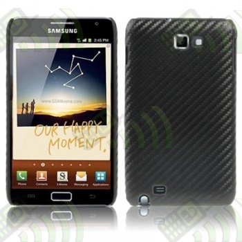 Carcasa trasera Samsung Galaxy Note Negra Carbono
