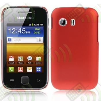 Carcasa trasera Samsung Galaxy Y S5360 Rojo