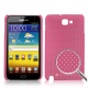 Carcasa trasera Samsung Galaxy Note i9220 Rosa Perforada