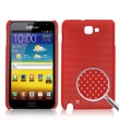 Carcasa trasera Samsung Galaxy Note i9220 Roja Perforada