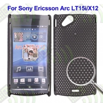 Carcasa Perforada Sony Ericsson Xperia Arc Negra