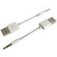 Cargador USB Ipod Shuffle 3 Blanco