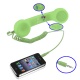 Auricular Teléfono retro para iPhone 3G / 3GS y 4G / 4S Color Verde