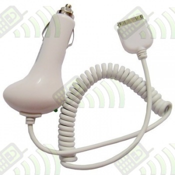Cargador coche iPhone / iPod Blanco