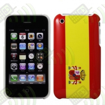 Carcasa trasera Espa&ntilde;a Iphone 3G/3GS