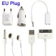 Cargador 3 en 1 USB/coche Iphone Blanco
