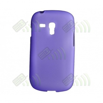 Funda TPU Samsung galaxy S3 Mini i8190 Morada