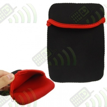 Funda de Neopreno Reversible Negra para Tablet 7"