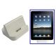 Cargador Base Dock Ipad/Ipad2 Blanco