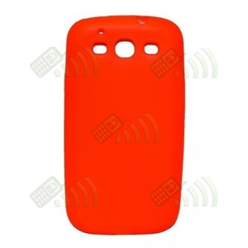 Funda GEL silicona Samsung galaxy S3 i9300 Rojo