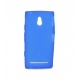 Funda Gel Silicona SE Xperia P LT22i Azul