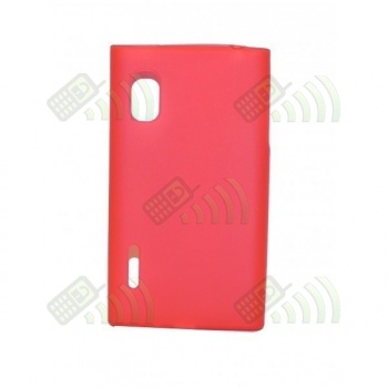 Funda Gel Silicona LG L5 Roja
