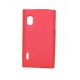 Funda Gel Silicona LG L5 Roja