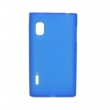 Funda Gel Silicona LG L5 Azul