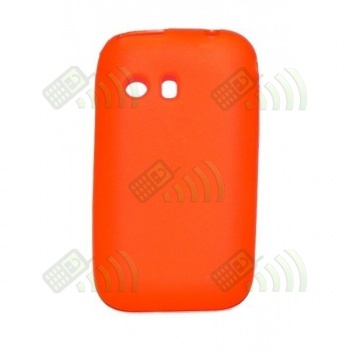 Funda Gel Samsung Galaxy Y / S5360 Rojo
