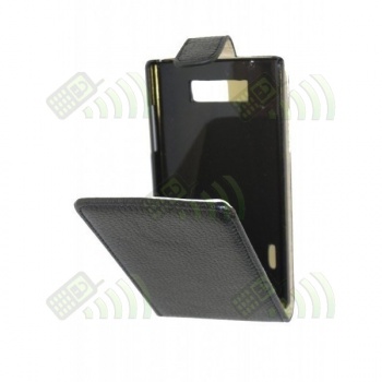 Funda Solapa LG L7 P700 Negra