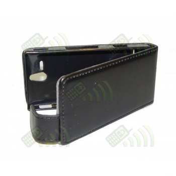 Funda Solapa Sony Ericsson Xperia U Negra