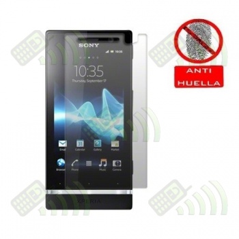 Protector de pantalla SE Xperia U / ST25i Antihuellas