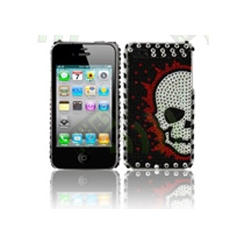 Carcasa trasera Calavera Iphone 4 / 4S Negra