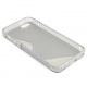 Funda Silicona Gel iPhone 5G semitransparente