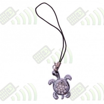 Colgante Movil Tortuga Con Diamantes Dise&ntilde;o