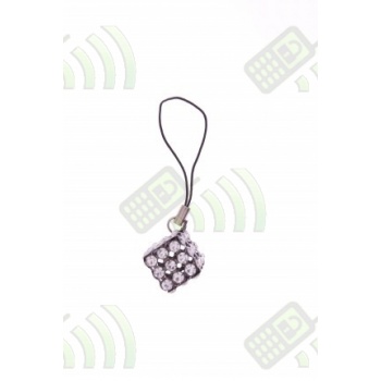 Colgante Movil Cubo Con Diamantes Dise&ntilde;o