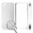 Carcasa trasera Blanca Iphone 5 Diamantes