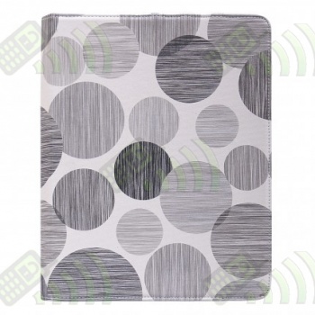 Funda iPad 2 y 3 Circulos Grises