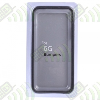 Bumper / Marco Antigolpes Botones Iphone 5 Negro