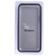 Bumper / Marco Antigolpes Botones Iphone 5 Blanco y Transparente