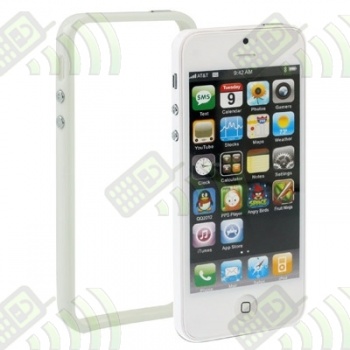 Bumper Blanco con botones para iphone 5