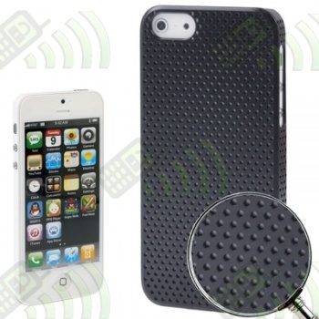 Carcasa trasera Negra Iphone 5 Puntitos