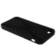 Funda Silicona Gel iPhone 5 Negra X-Type