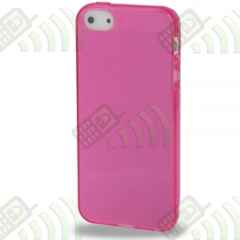 Funda Silicona Gel iPhone 5 Magenta