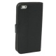 Funda Solapa Negra Adaptable como soporte para iphone 5