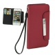 Funda Tipo Billetera Iphone 5 granate
