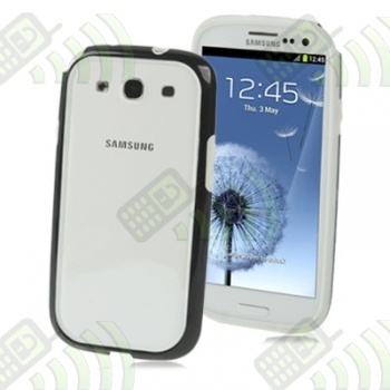 Bumper / Marco Antigolpes Samsung Galaxy S3 i9300 Blanco y Negro