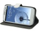 Funda Solapa con Soporte Samsung I9300 Galaxy S III Negra