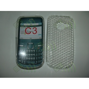 Funda Gel Nokia C3-00 Transparente Diamond