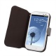 Funda Solapa con Soporte Samsung I9300 Galaxy S III Gris