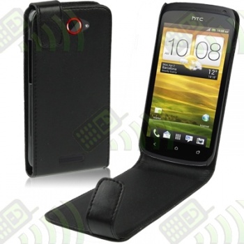 Funda Solapa HTC ONE S Negra