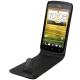 Funda Solapa HTC ONE S Negra