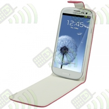 Funda Solapa Samsung Galaxy S3 Rosa