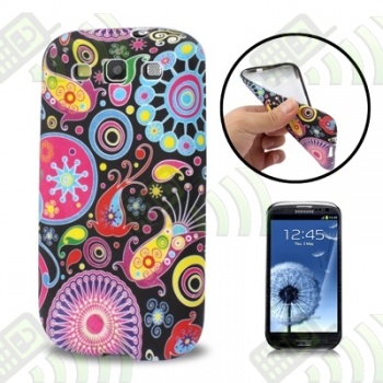 Funda TPU Samsung Galaxy S3 i9300 Colorfull