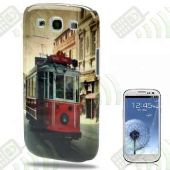 Carcasa Samsung Galaxy S3 Tranvia Rojo