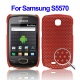 Carcasa Samsung Galaxy Mini i5570 Rojo Oscuro