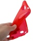 Funda TPU Samsung Galaxy Note II N7100 Roja Brillo y Mate