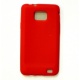 Funda Silicona Samsung Galaxy S2 i9100 Roja