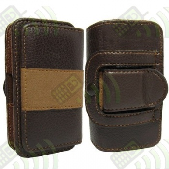 Funda para Cintur&oacute;n Horizontal Marr&oacute;n